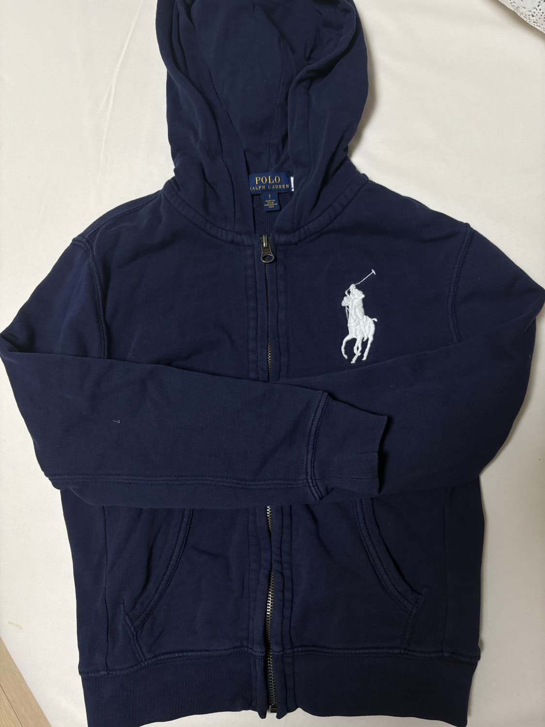 폴로랄프로렌 빅포니 네이비 후드집업 상품이미지1