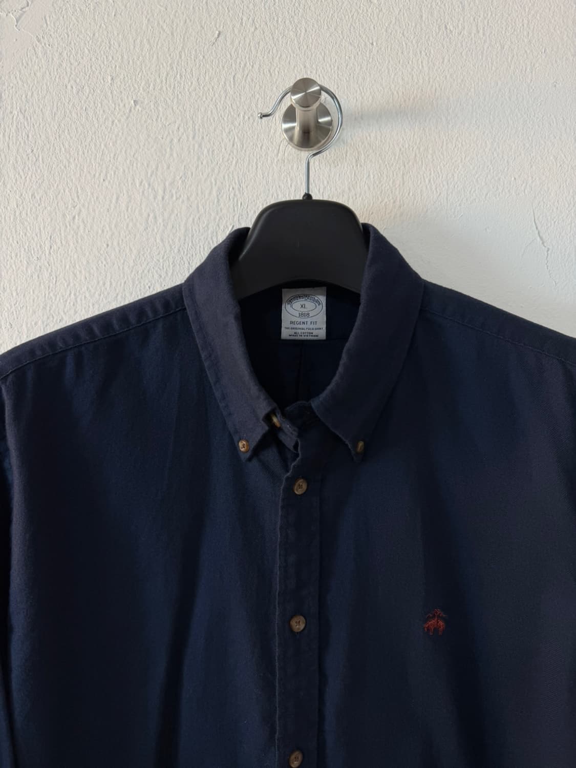 브룩스 브라더스 네이비 옥스포드 셔츠  상품이미지2