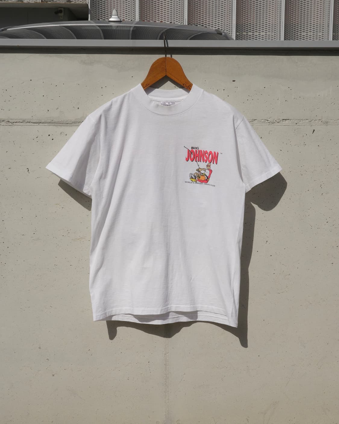 90s big johnson fishing lord 빈티지 티셔츠 상품이미지1
