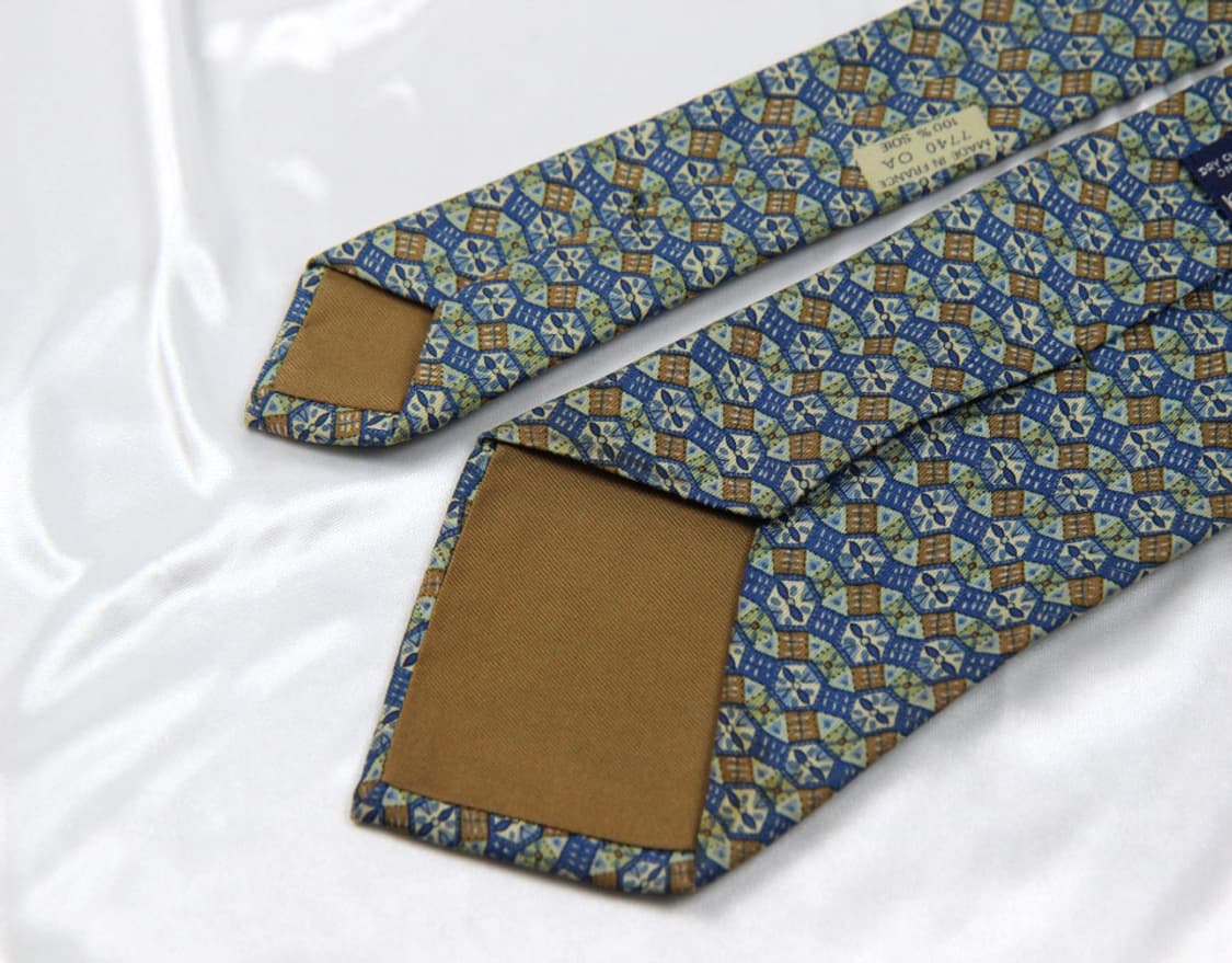 에르메스 8.8cm A+등급 남자 명품 넥타이 상품이미지4