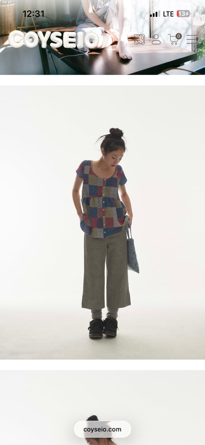 코이세이오 핀턱블라우스멀티 상품이미지3