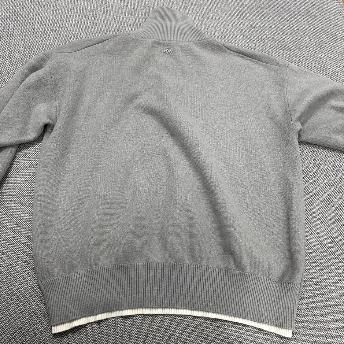 지제로송지오 블랙팬서 하프집업 니트(M) 상품이미지8