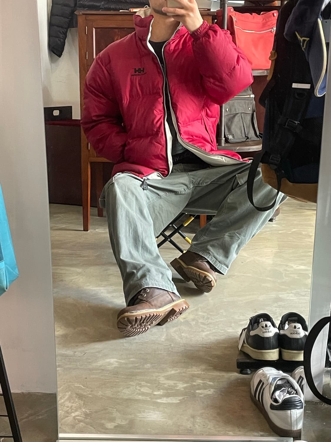 Helly Hansen 헬리한센 리버시블 패딩 L 상품이미지1