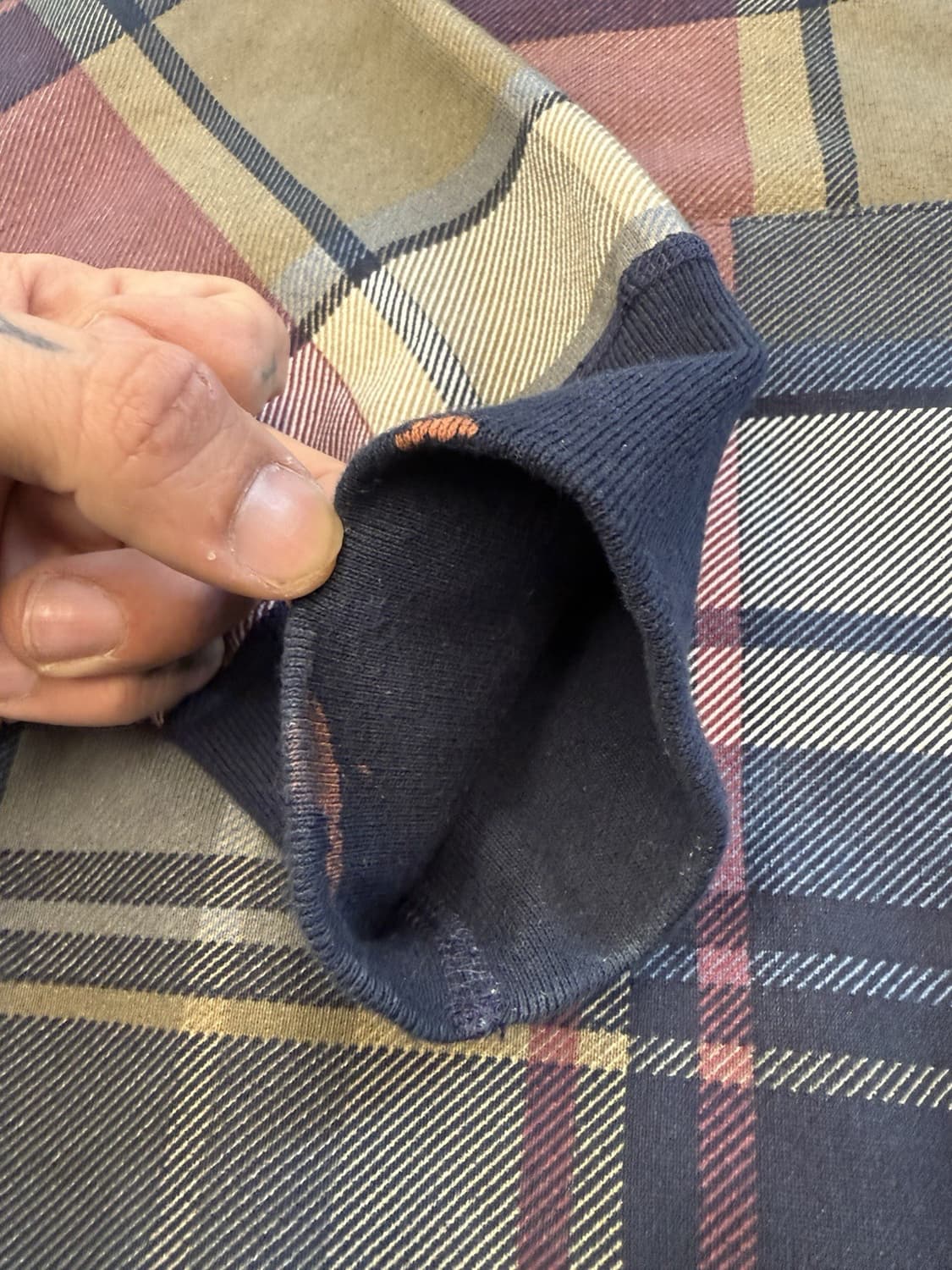 14FW 슈프림 아크로고 플레이드 풀오버 후드티 상품이미지8