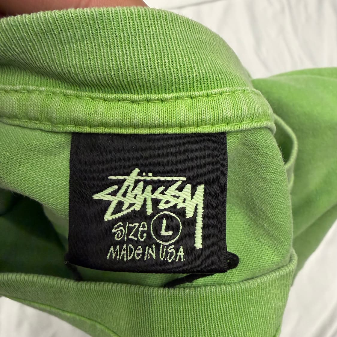 스투시 빅 시티 피그먼트 롱슬리브 L 상품이미지7