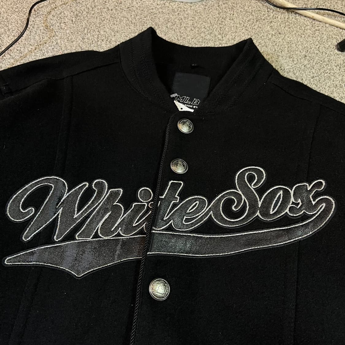 MLB 엠엘비 시카고 화이트 삭스 울 스타디움 자켓 상품이미지2