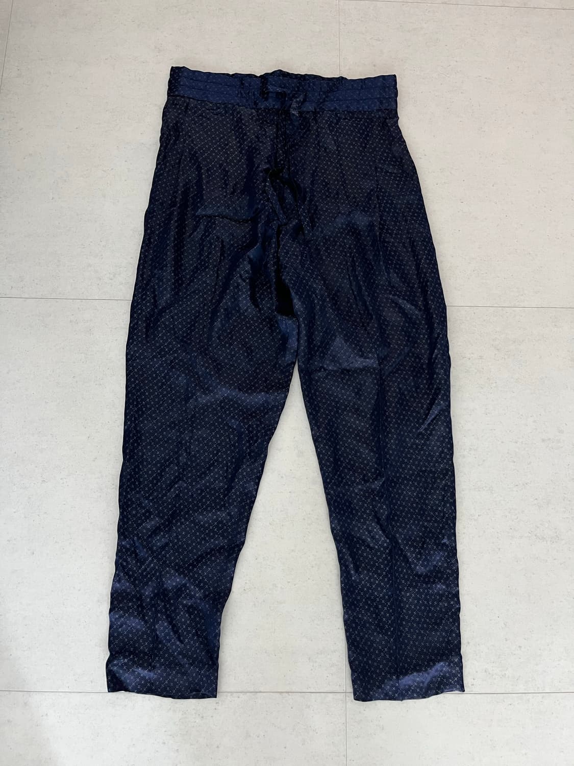 [XXS] 하이더아커만 14SS 쇼피스 실크 팬츠 상품이미지1