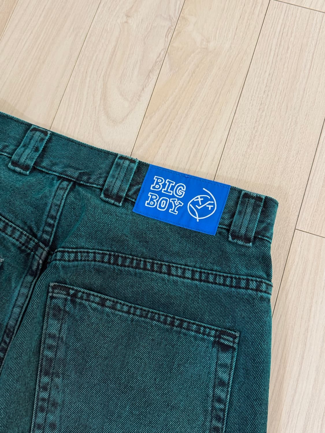 폴라스케이트 빅보이진 구형로고 틸블랙 M 상품이미지6