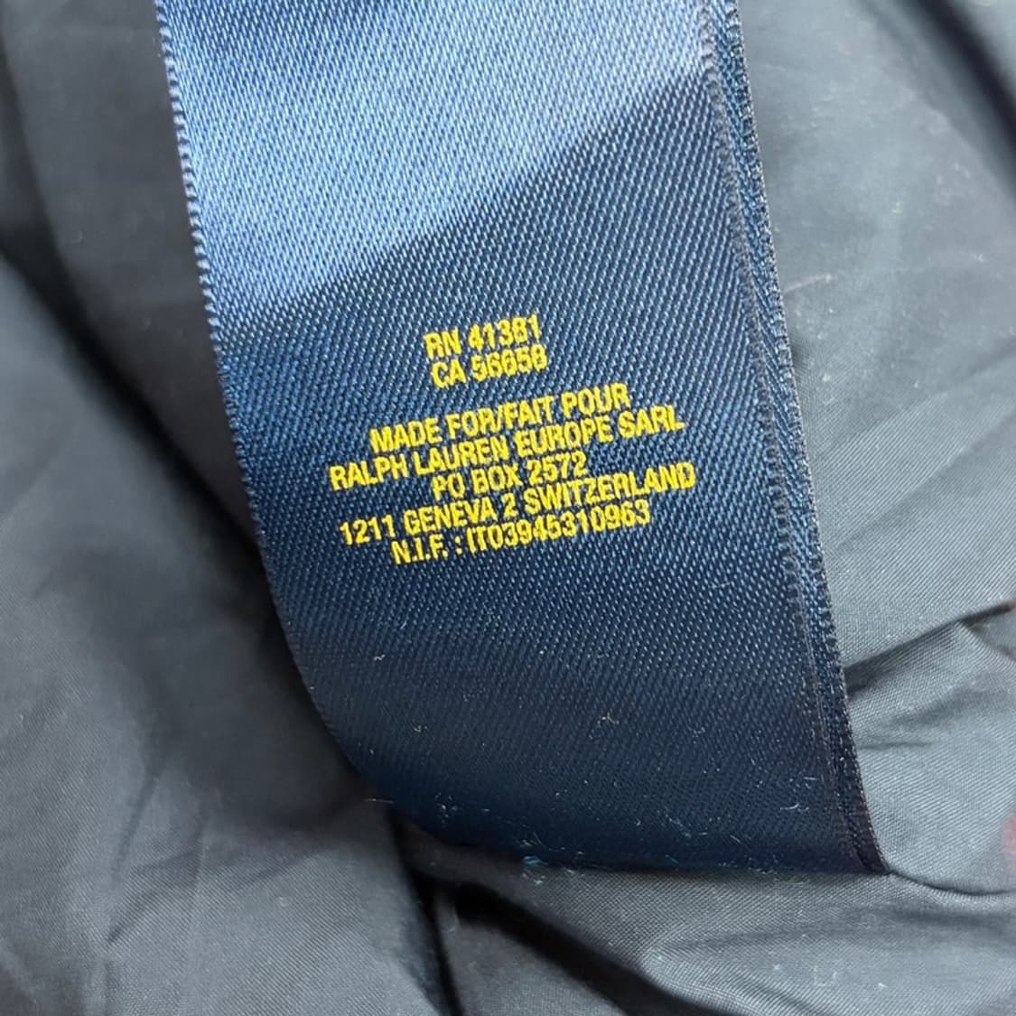 POLO 레드 다운 패딩 M(10-12) 상품이미지6