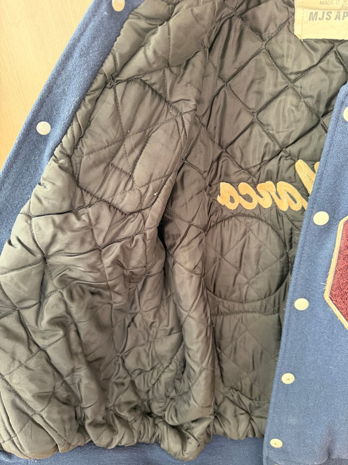 빈티지 바시티 자켓 상품이미지5