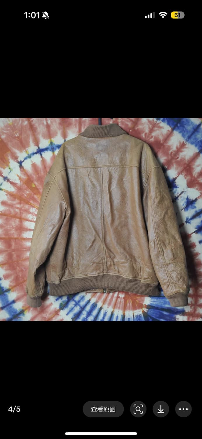 OLD GAP 빈티지 소가죽 워크 자켓 상품이미지4