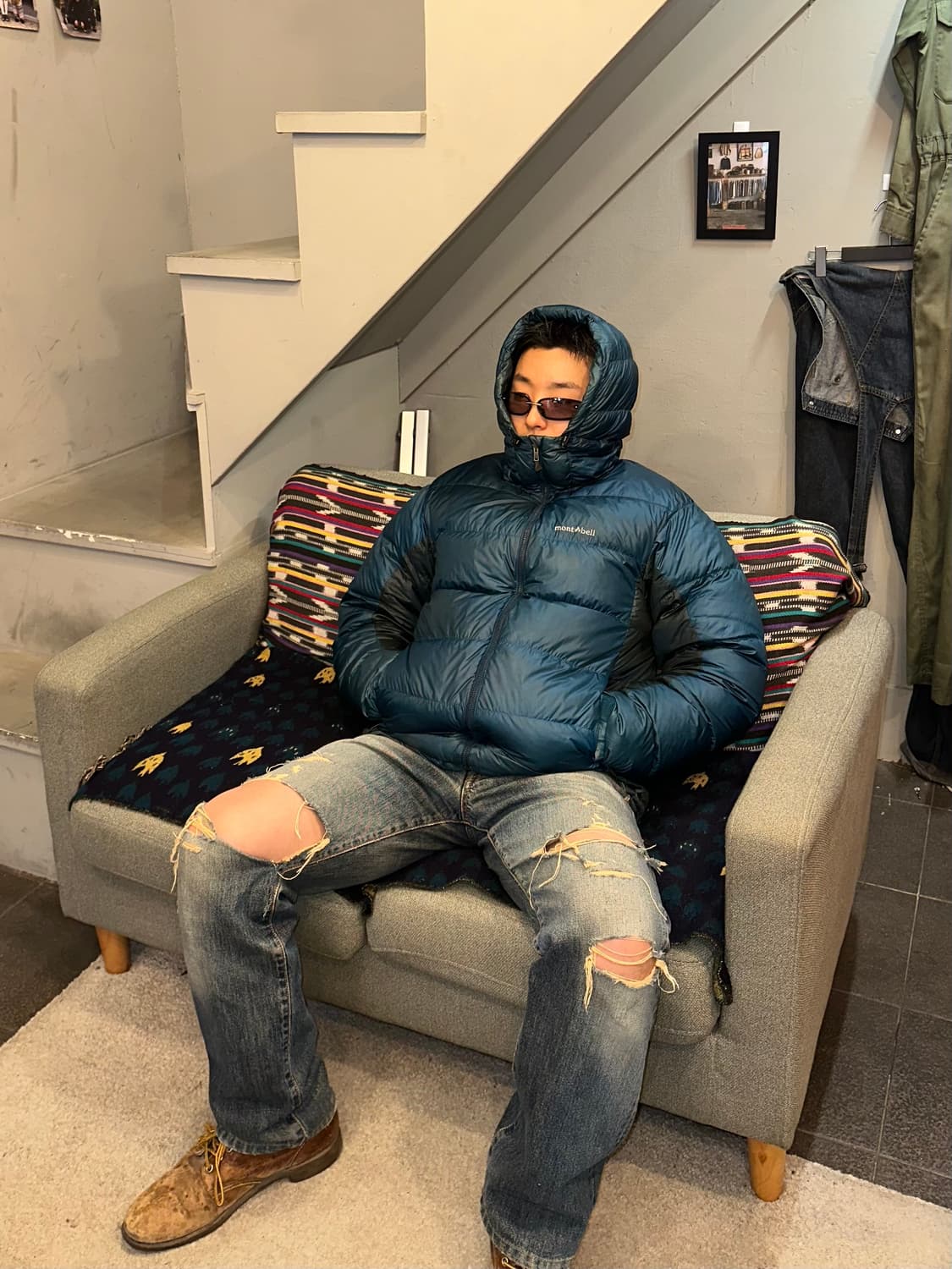 Montbell light-weight goose down padded  상품이미지1