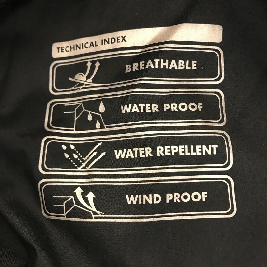 빈폴 아웃도어 바람막이자켓 블랙 [100사이즈] 상품이미지6