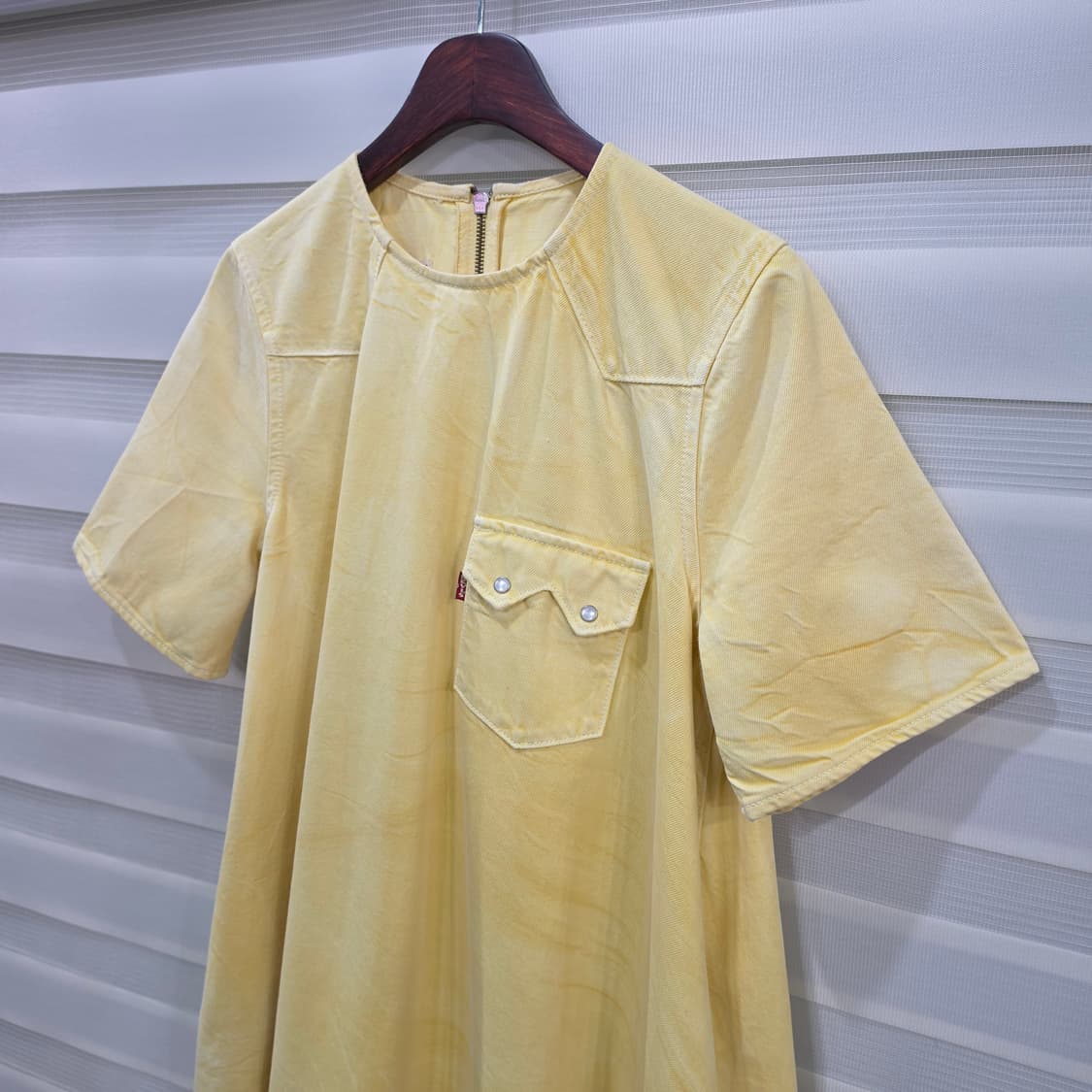 LEVI'S X GANNI SAWTOOTH TRAPEZE DRESS- M 상품이미지4