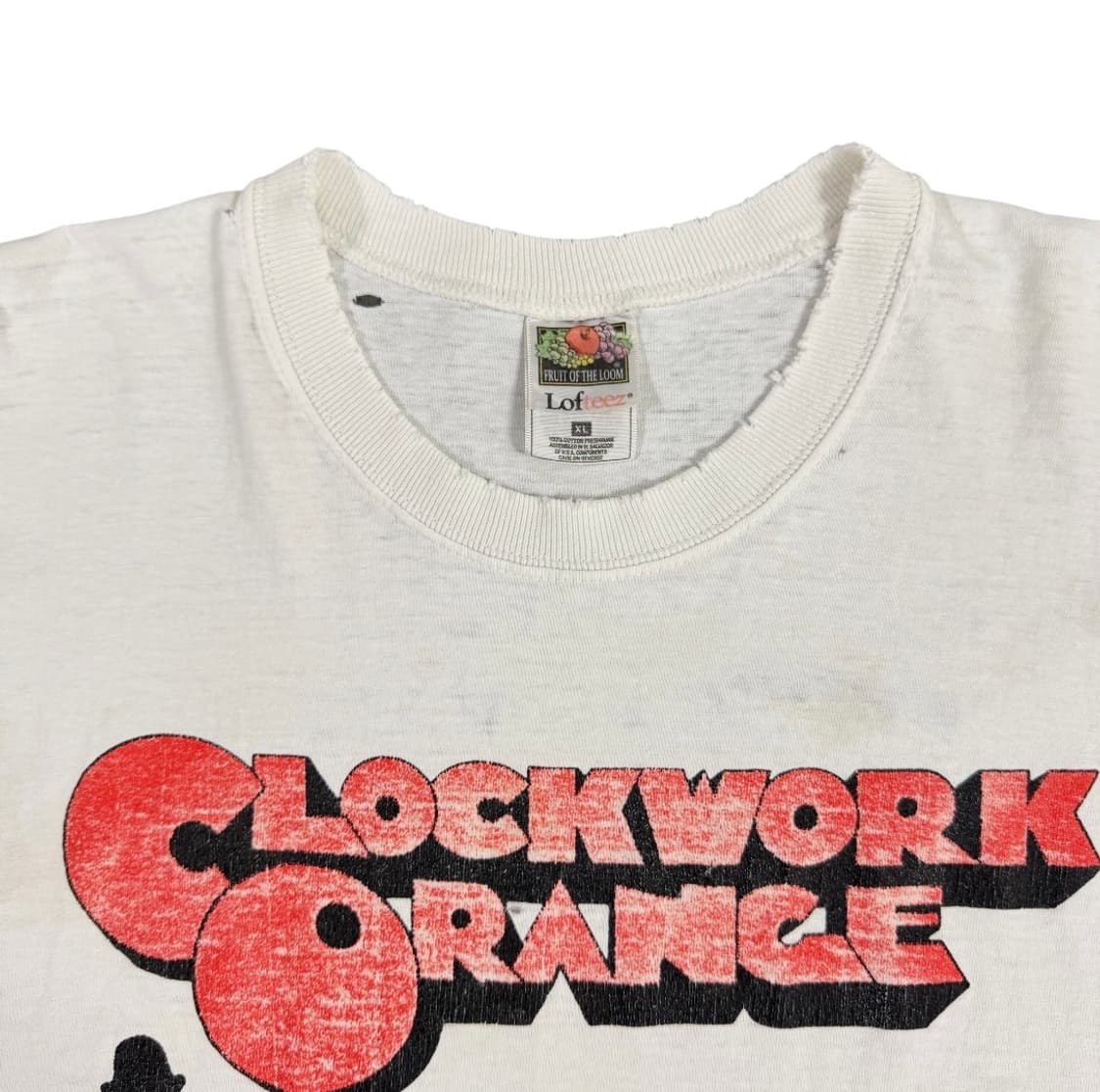 빈티지 90s Clockwork Orange 시계태엽 오렌지 영화 티셔츠 상품이미지3