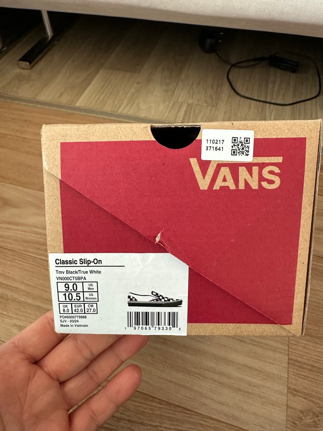 반스 x 더뮤지엄비지터 슬립온 체커보드 270 상품이미지2