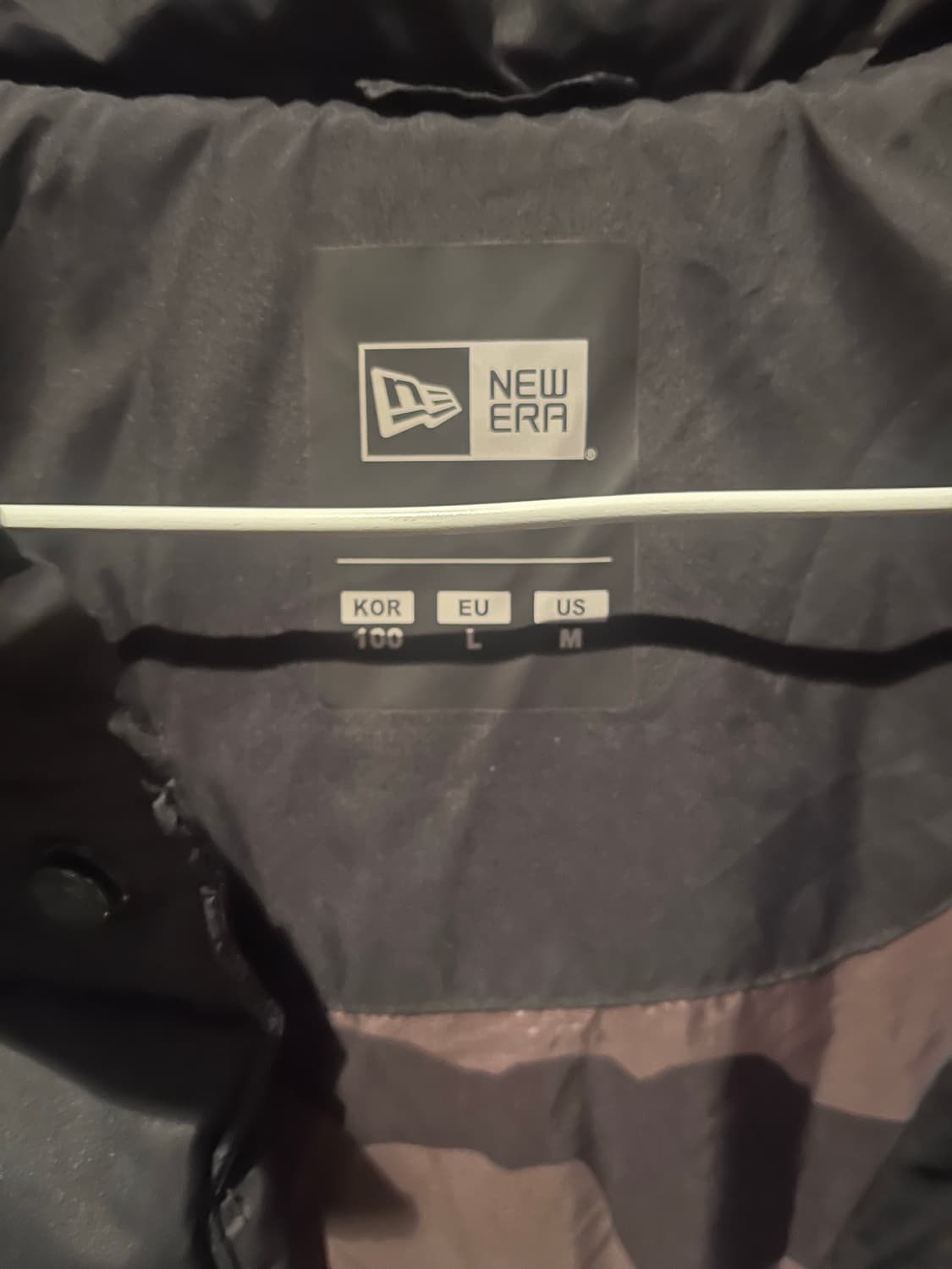 뉴에라 패딩 조끼 검정 L (100) 상품이미지2