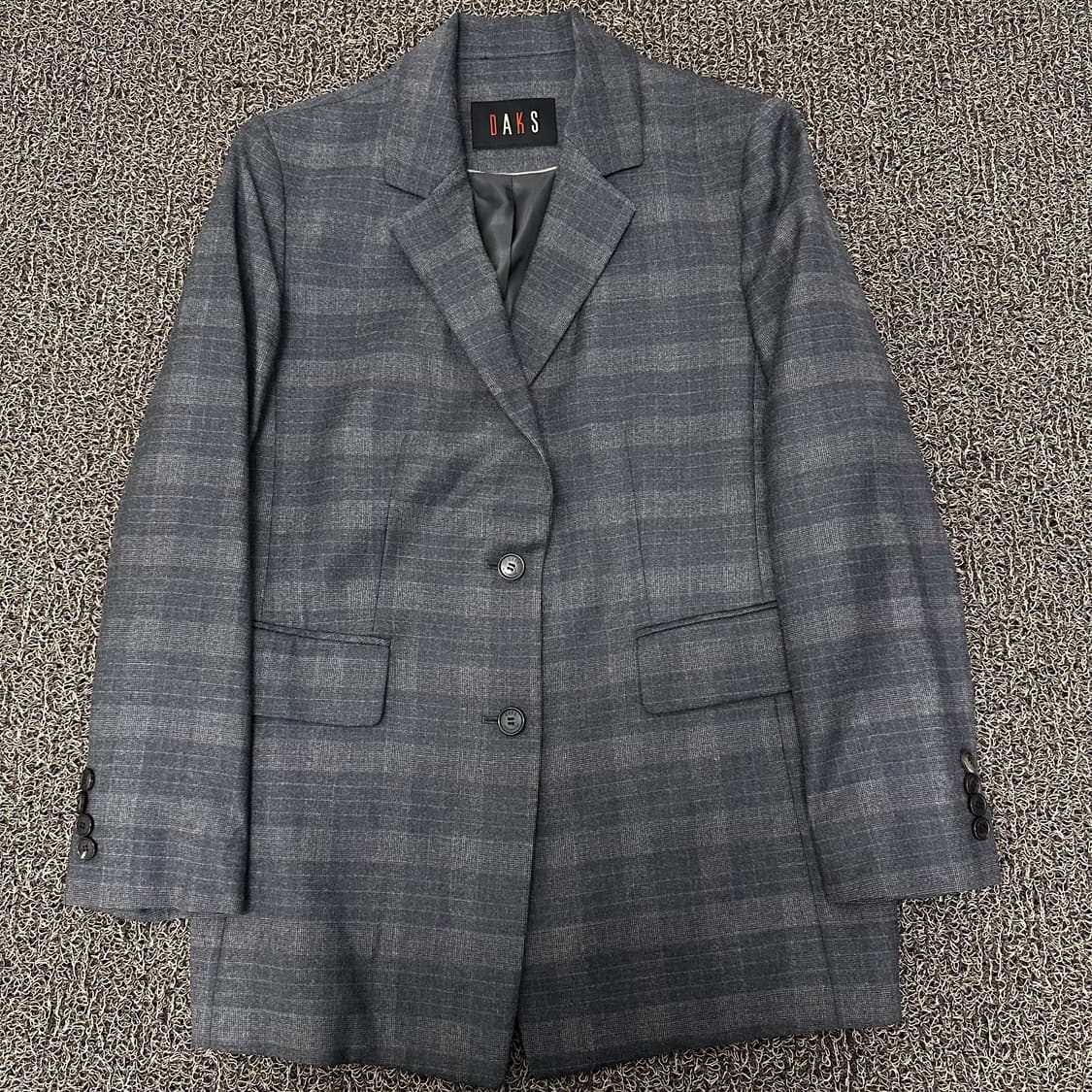 DAKS 닥스 여성 체크 울 자켓 90(S) 상품이미지1