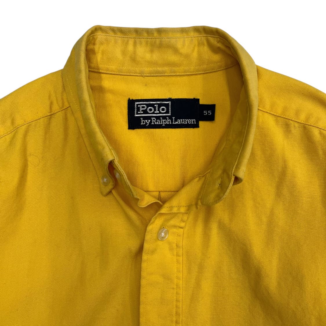 폴로 랄프로렌 옥스포드 옐로우 셔츠 55 상품이미지6