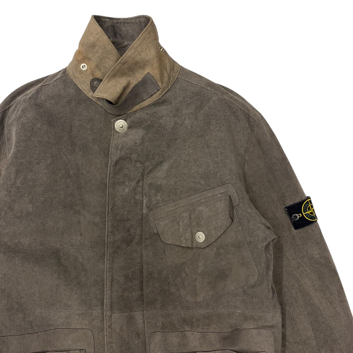 스톤아일랜드 빈티지 스웨이드 레더 자켓 L 상품이미지3