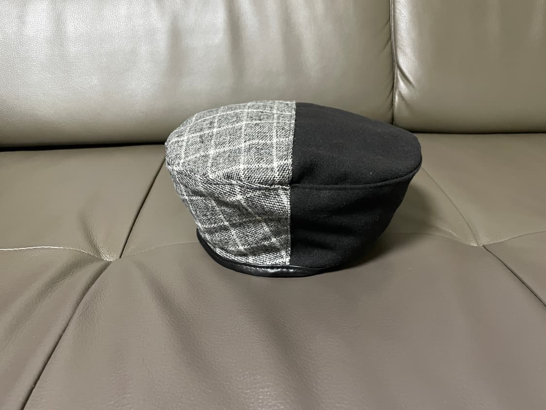 빈티지 체크 영국 베레모 J03747 상품이미지1