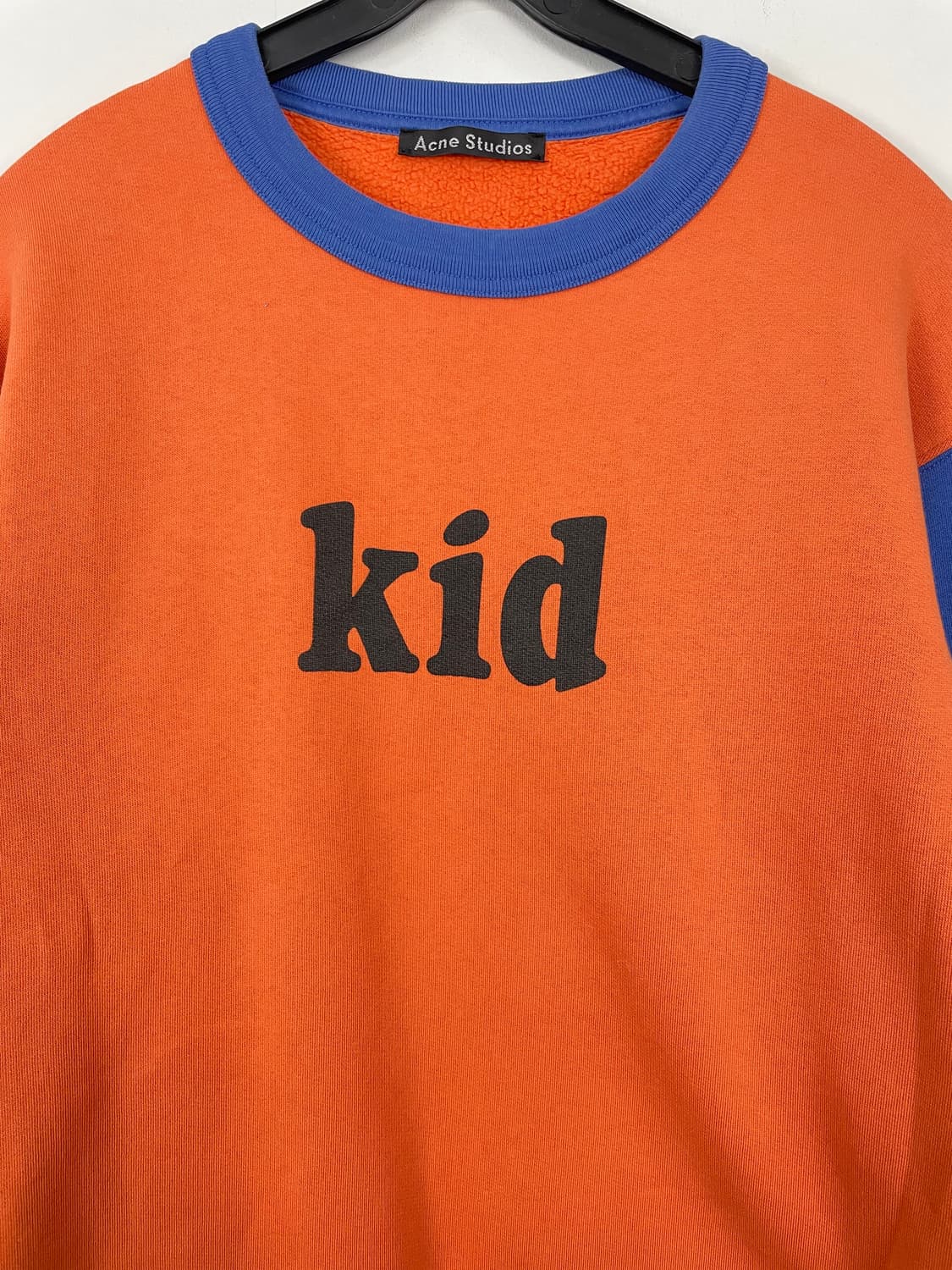 아크네스튜디오 kid 배색 크루넥 맨투맨 XS <556> 상품이미지3