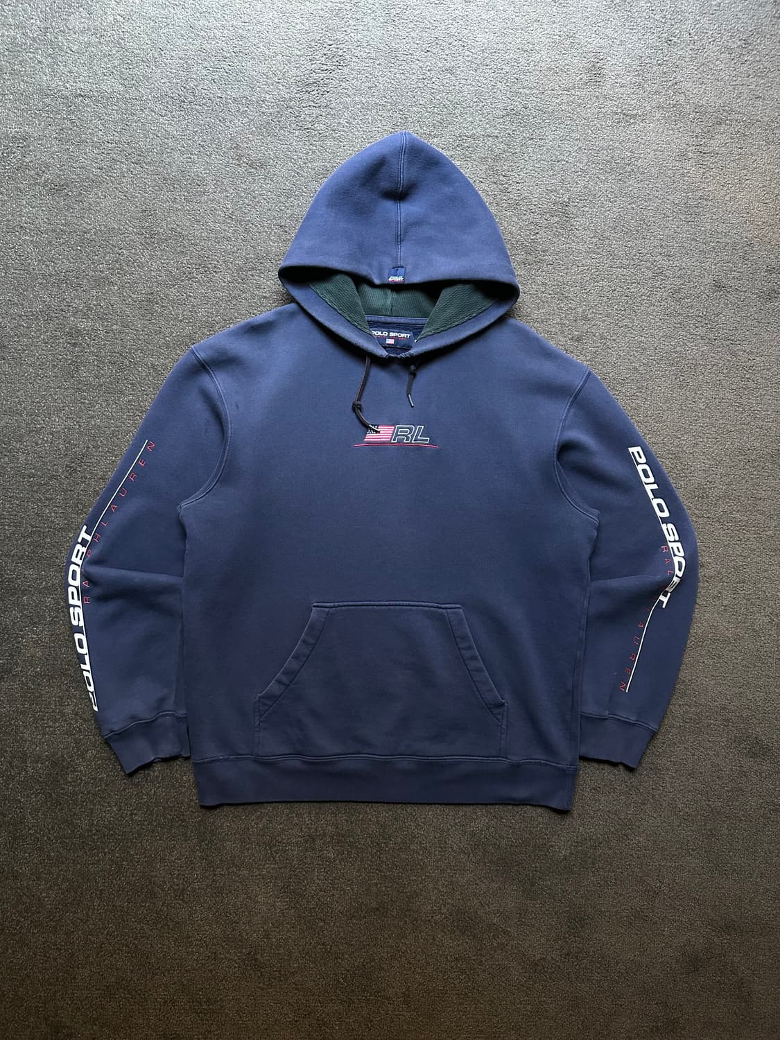 폴로 스포츠 랄프로렌 네이비 후드티 90 [M] 상품이미지1