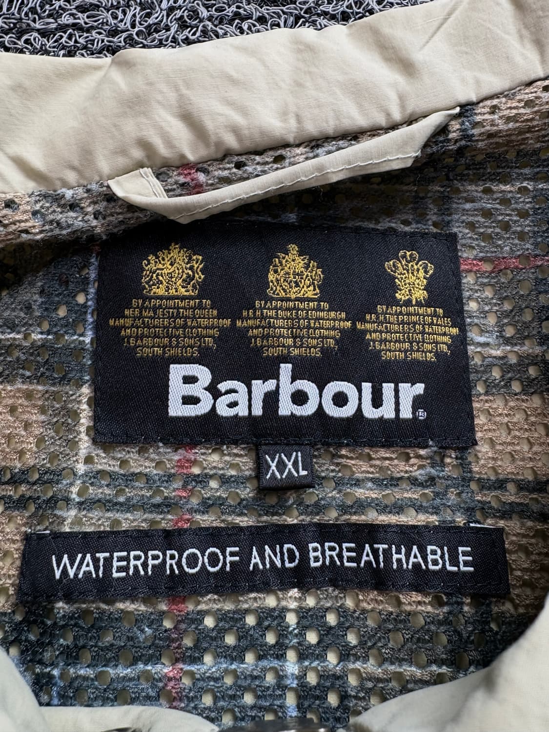 바버 인터네셔널 워터프루프&브리더블 왁스 자켓 2676 상품이미지4