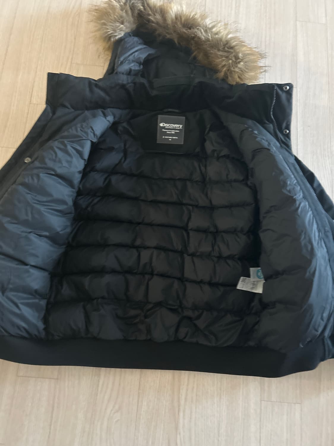 디스커버리 패딩 블랙 95 상품이미지2