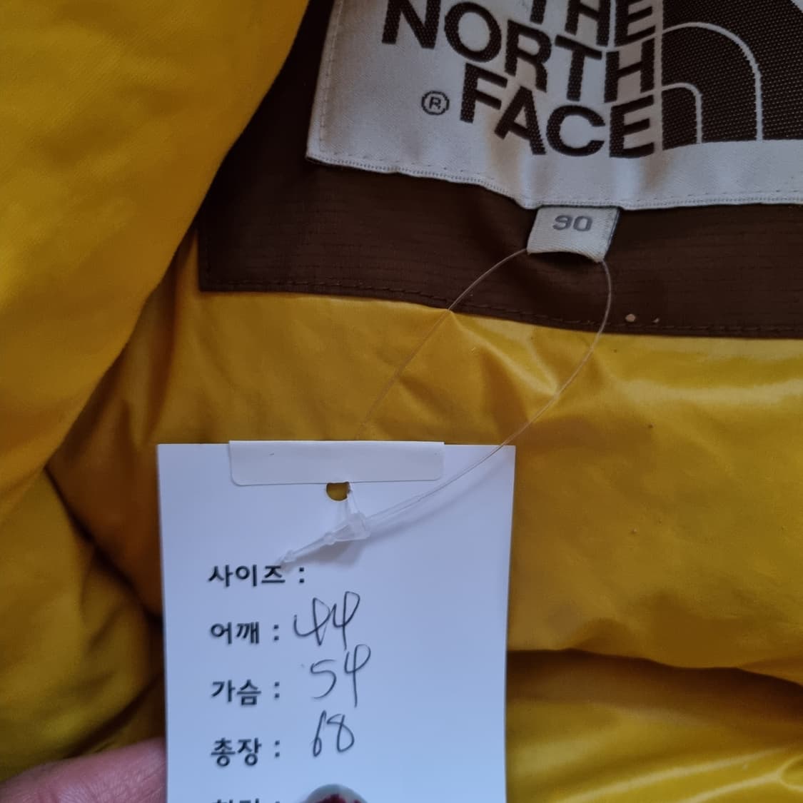 노스페이스 브라운 패딩 상품이미지5