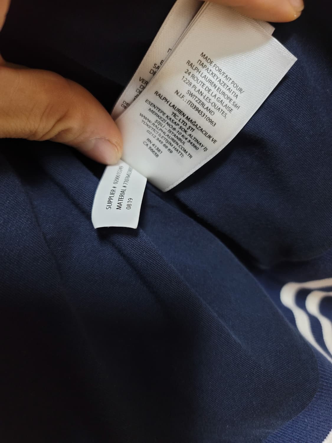 폴로 랄프로렌 쉐르파 플리스 자켓 팝니다. 상품이미지4