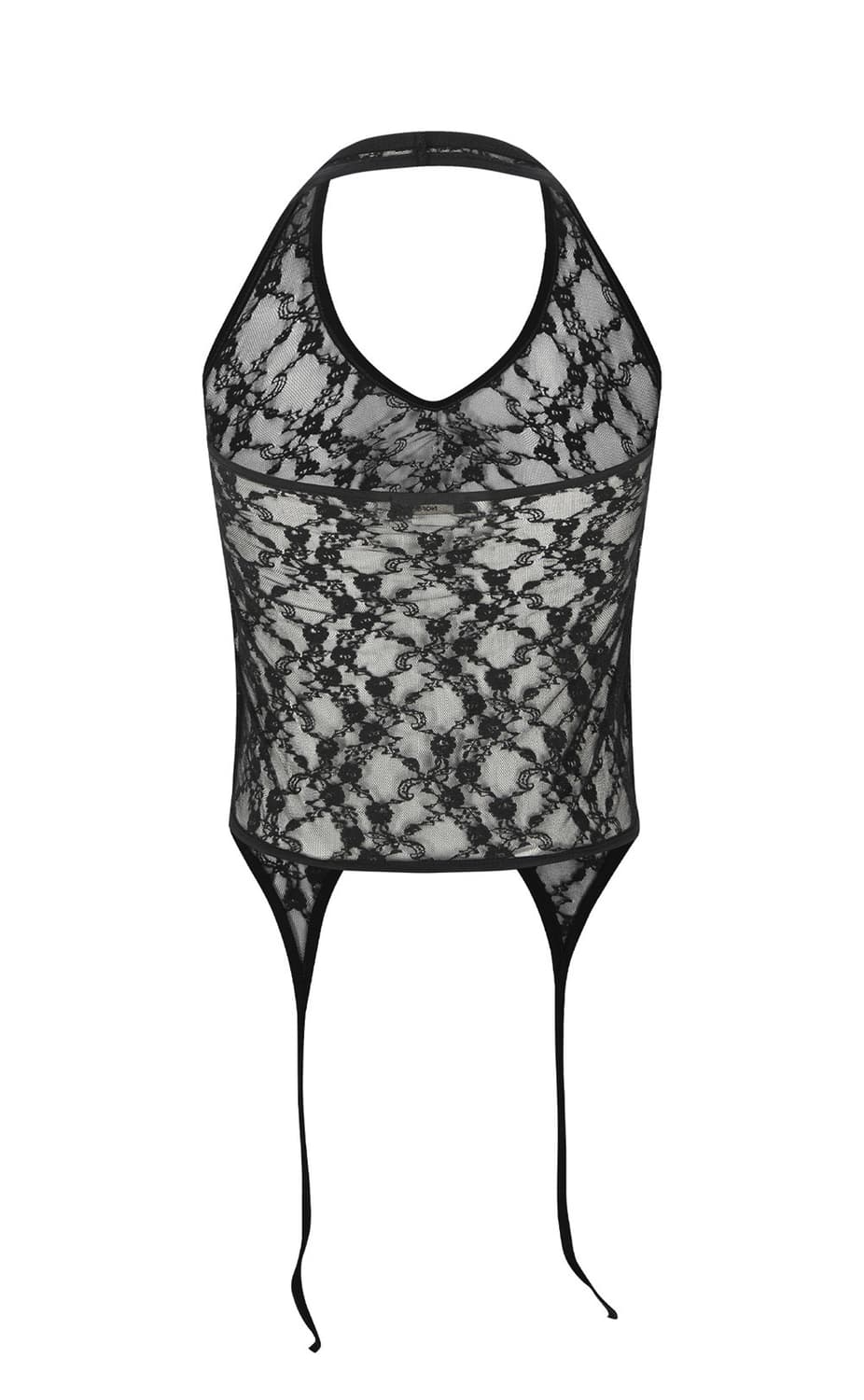 플리즈노팔로우 Lua Garter Lace Halter Sleeveles 상품이미지3