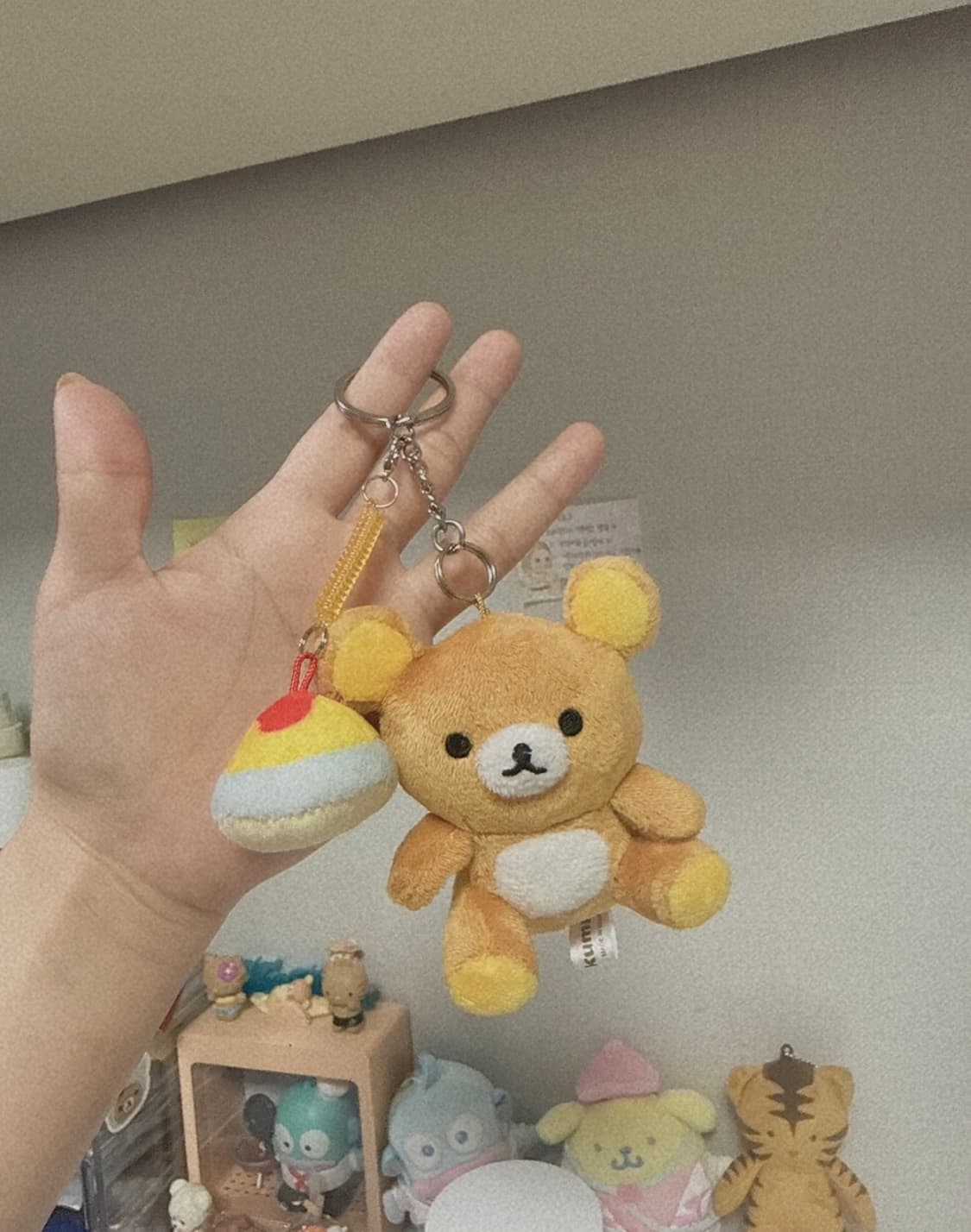 고전 희귀 빙수 리락쿠마 키링 상품이미지2