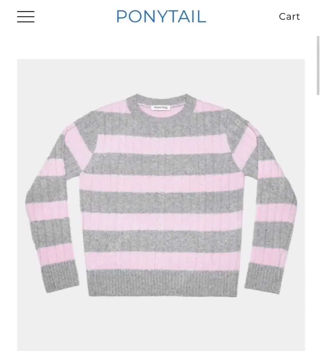 포니테일 니트 (Julie Sweater) 상품이미지2