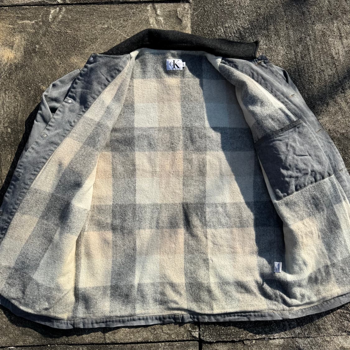 [XL] Calvin Klein 켈빈 클라인 데님 초어 자켓 상품이미지3