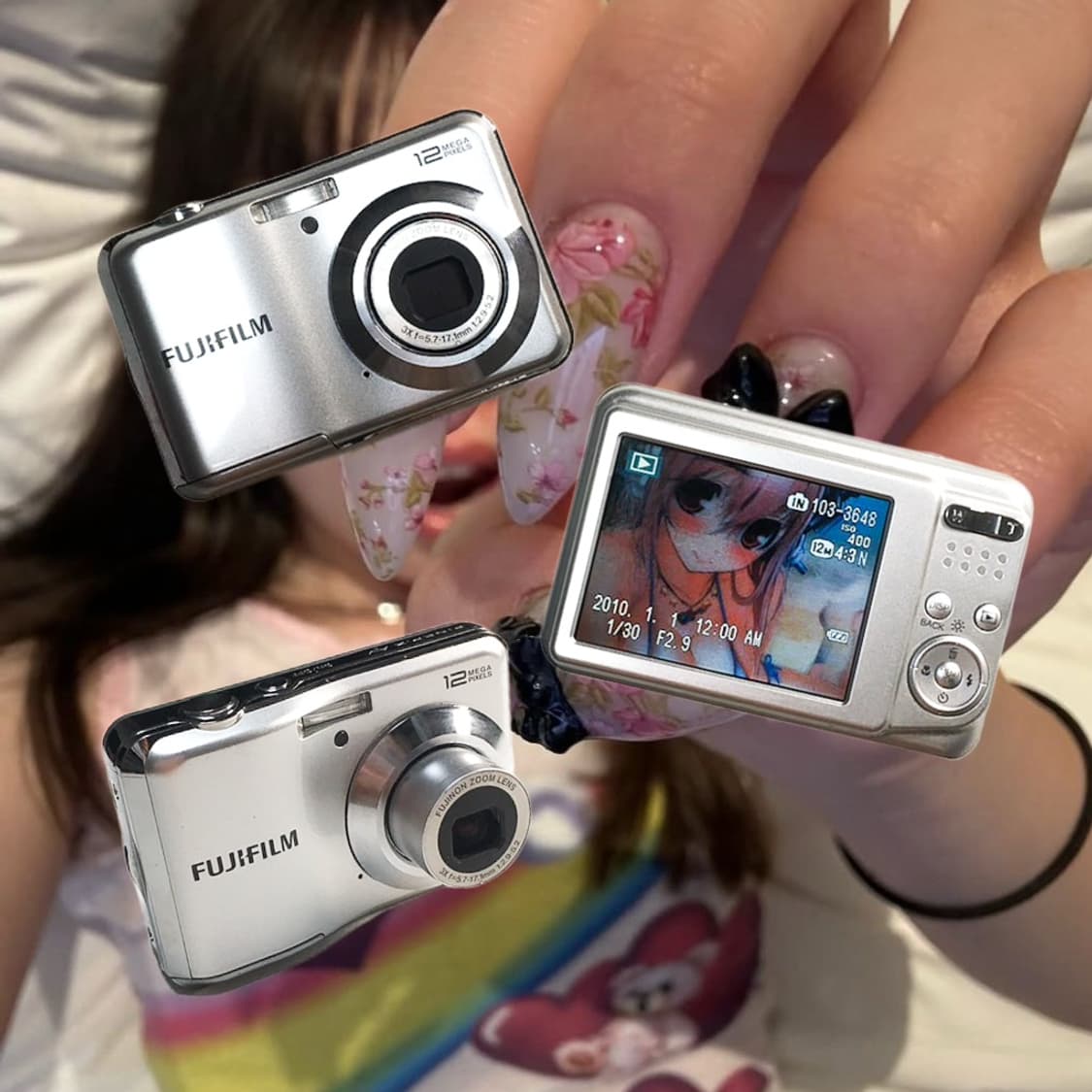 [입문추천템]후지필름 Finepix A100 실버 빈티지디카  상품이미지1