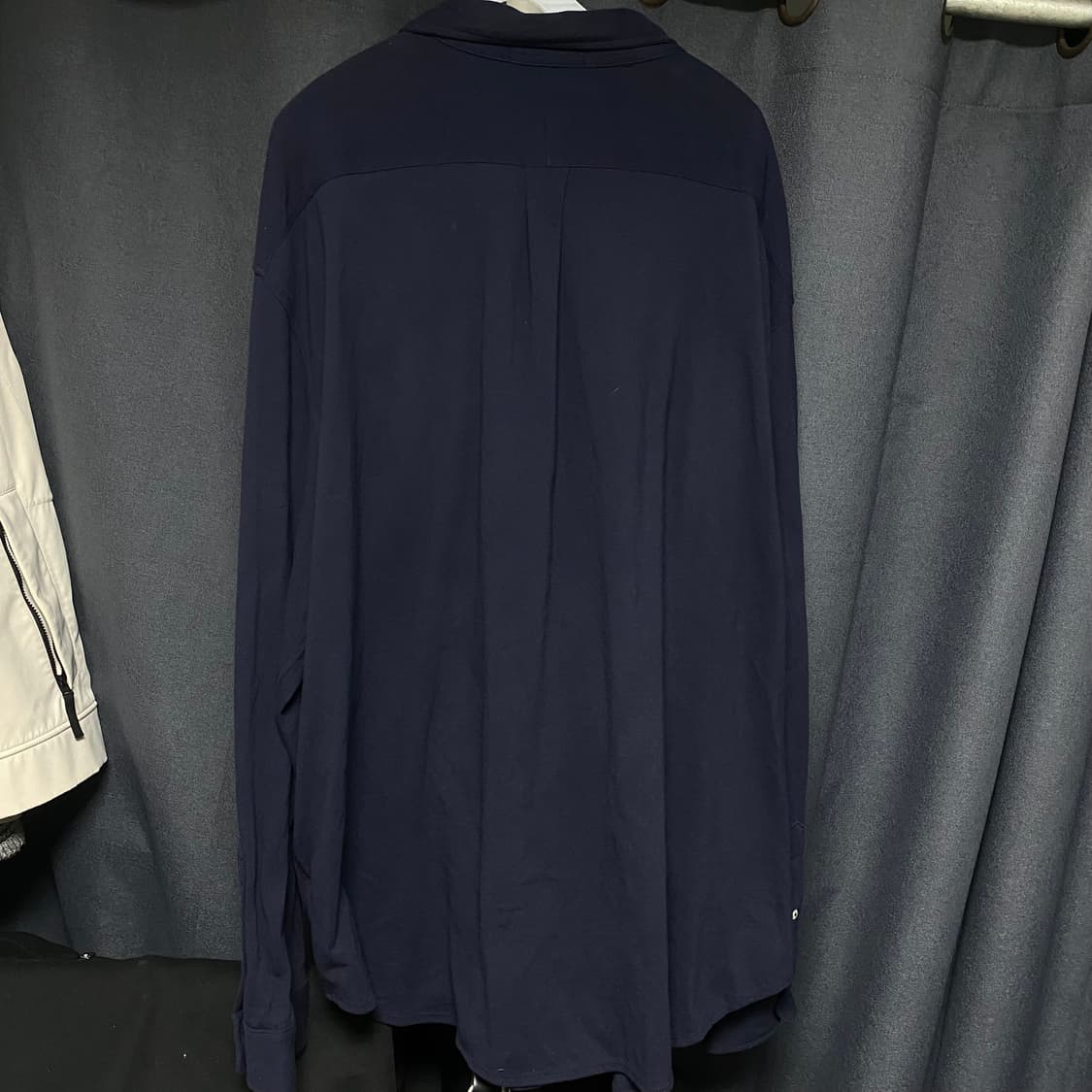 폴로 랄프로렌 페더웨이트 메쉬 셔츠 네이비 4XL 상품이미지3