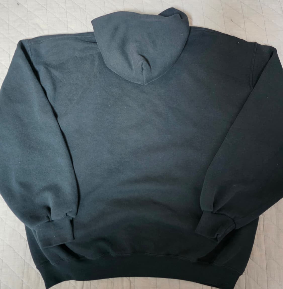 [XXL] 90s 빈티지 러셀 애슬레틱 후드 블랙 라이트 페이드 상품이미지4