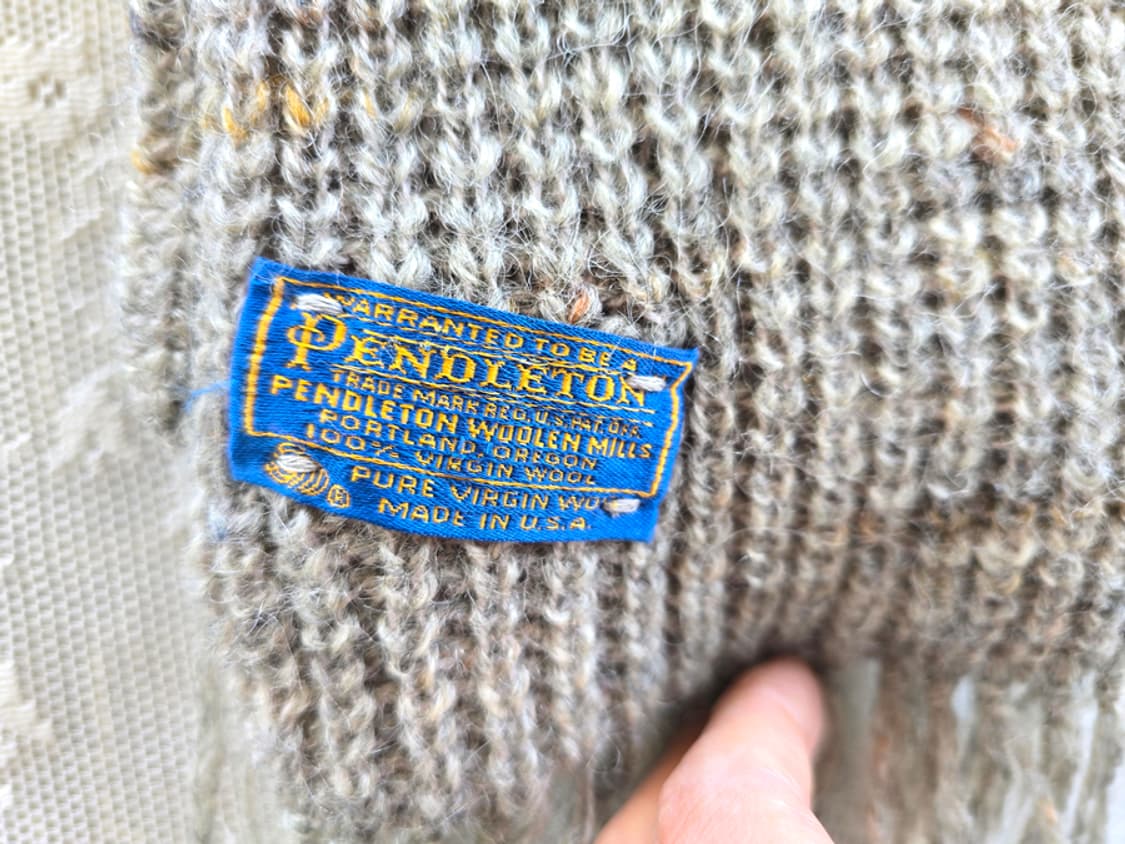 70s 펜들턴 울 스카프 (made in usa) 상품이미지2