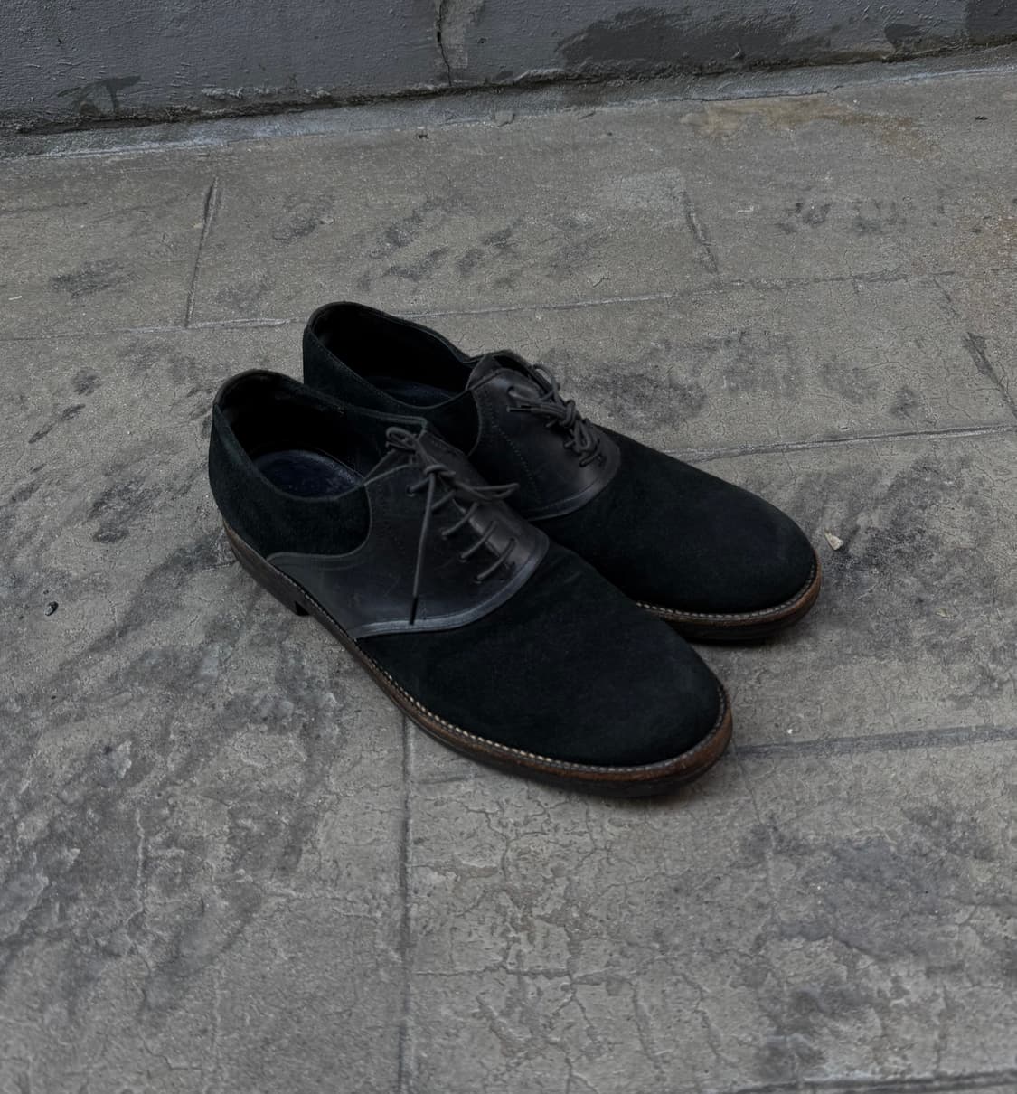 꼼데가르송 옴므 레더 스웨이드 도킹슈즈 상품이미지2