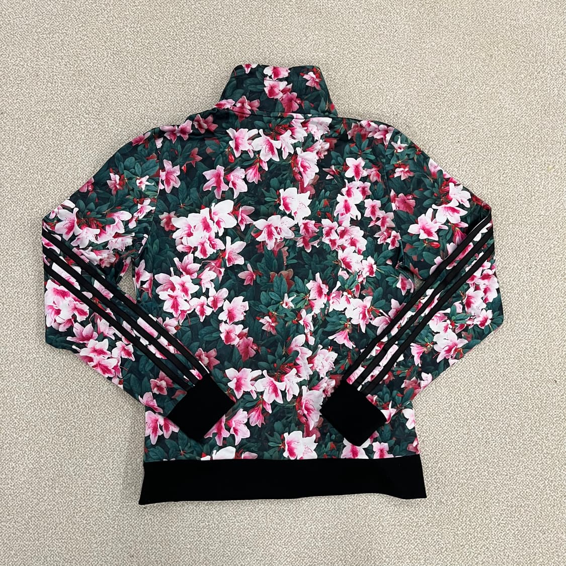 S 아디다스 플라워 트랙탑 져지 집업 0130M2 상품이미지5