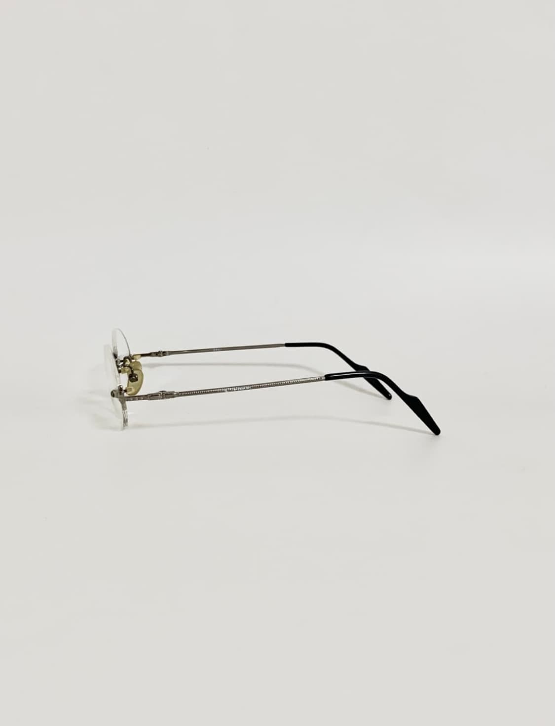 데드스탁  SHI SHI 무테 오벌 베이직 안경테 1372 상품이미지4