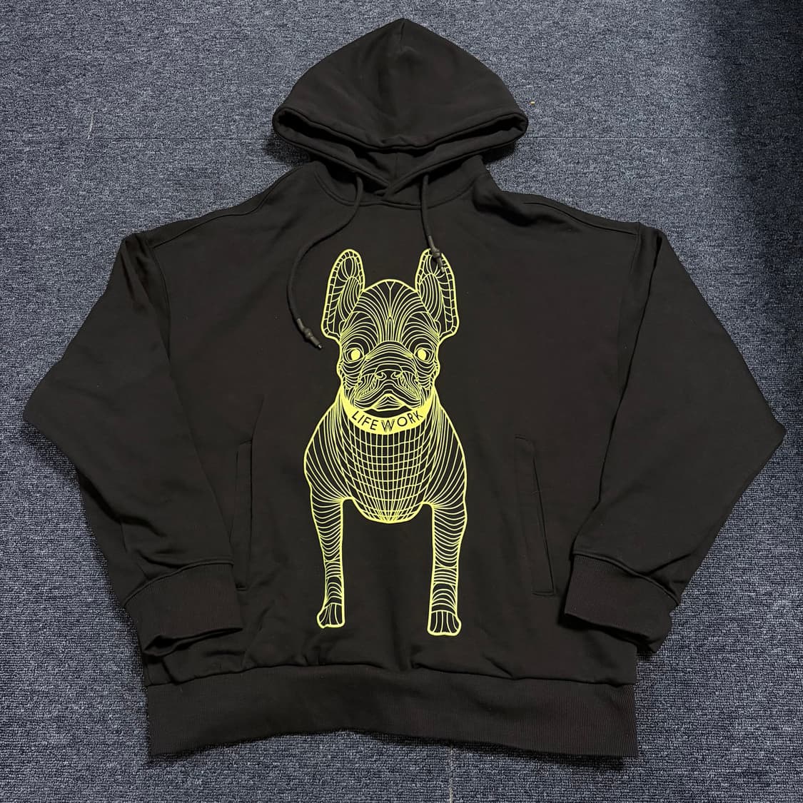 라이프워크 빅로고 후드티 상품이미지1