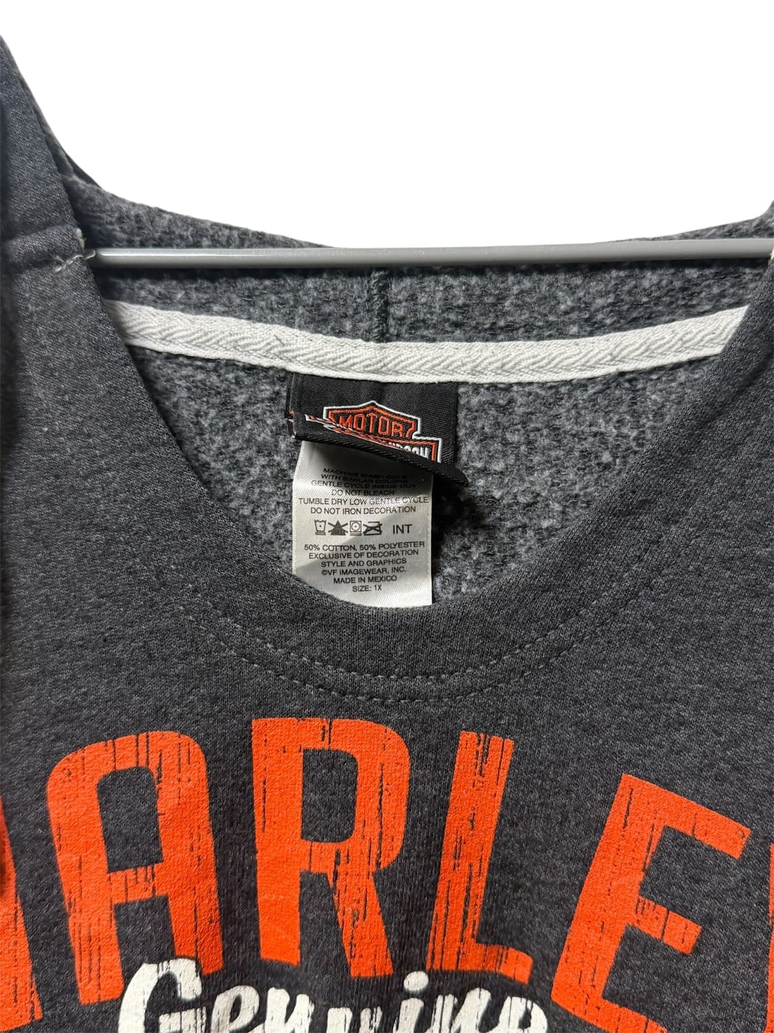 할리데이비슨 후드 1X 실측 L-XL 상품이미지2