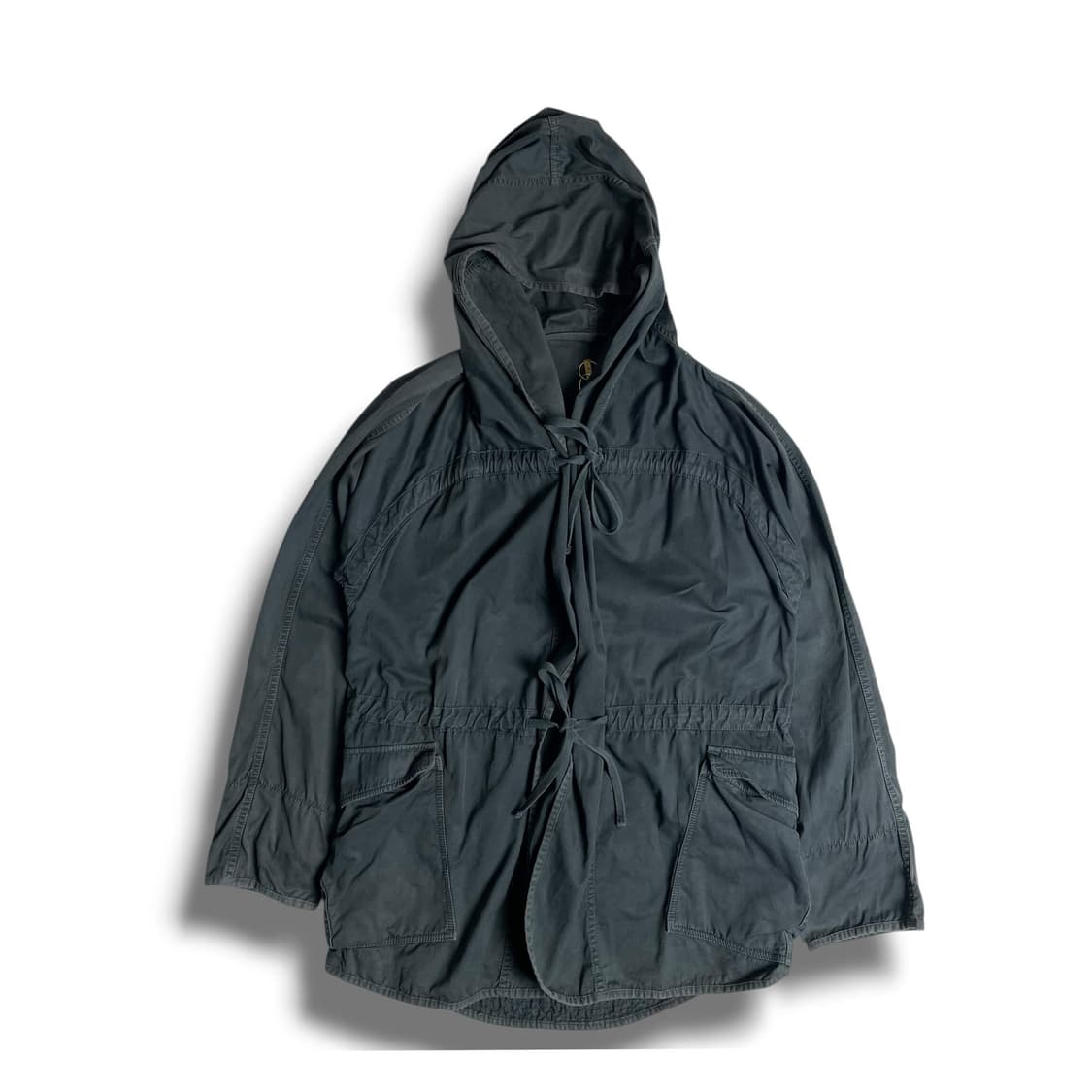 Siva  스트랩 셔링 포인트 코튼 파카 상품이미지1