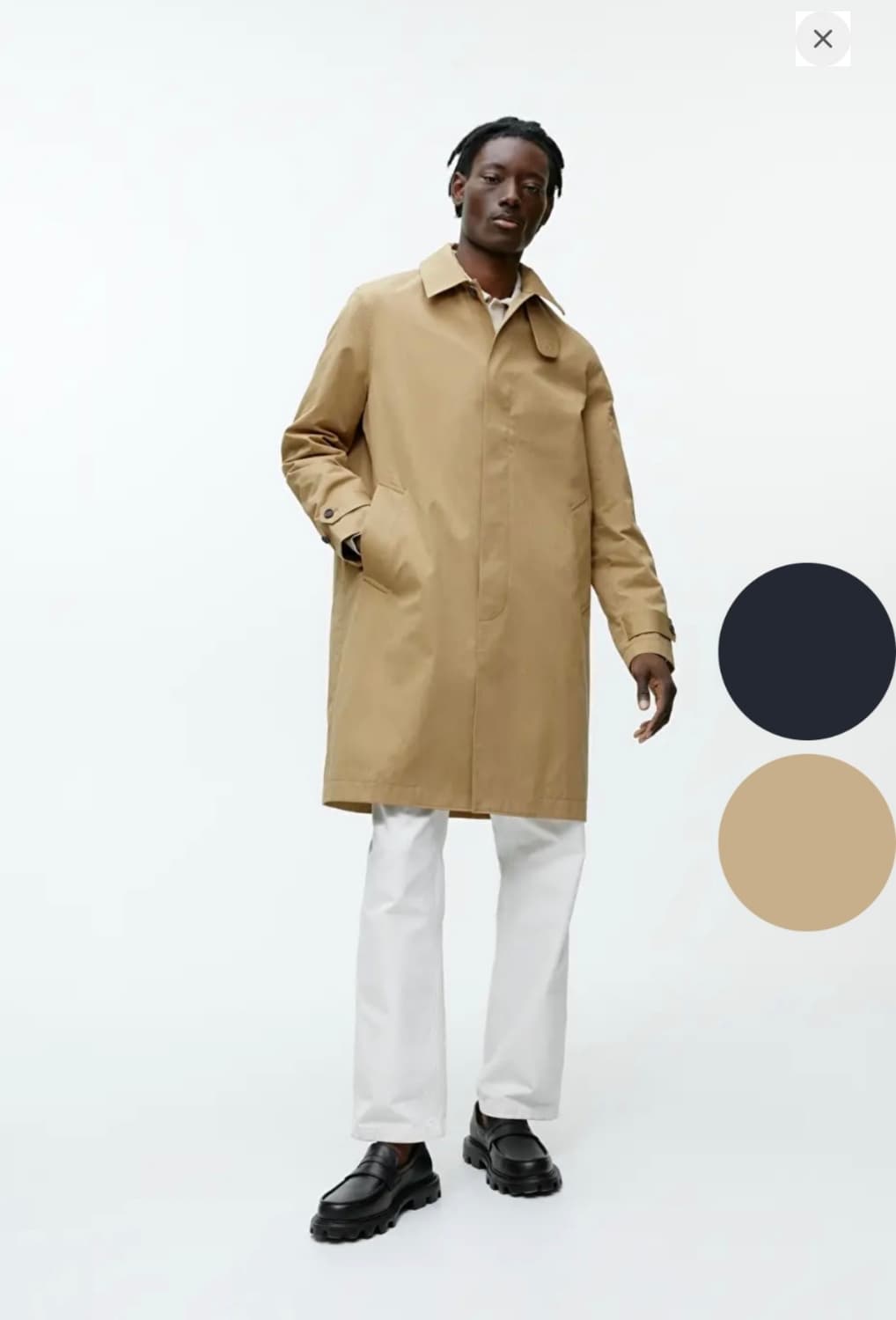 아르켓 미드랭스 카코트 베이지 52사이즈 상품이미지10