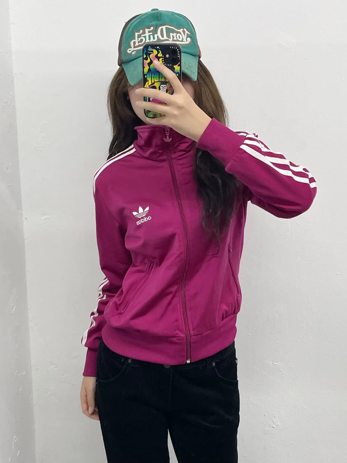 아디다스 파이어버드 마젠타 져지 상품이미지2