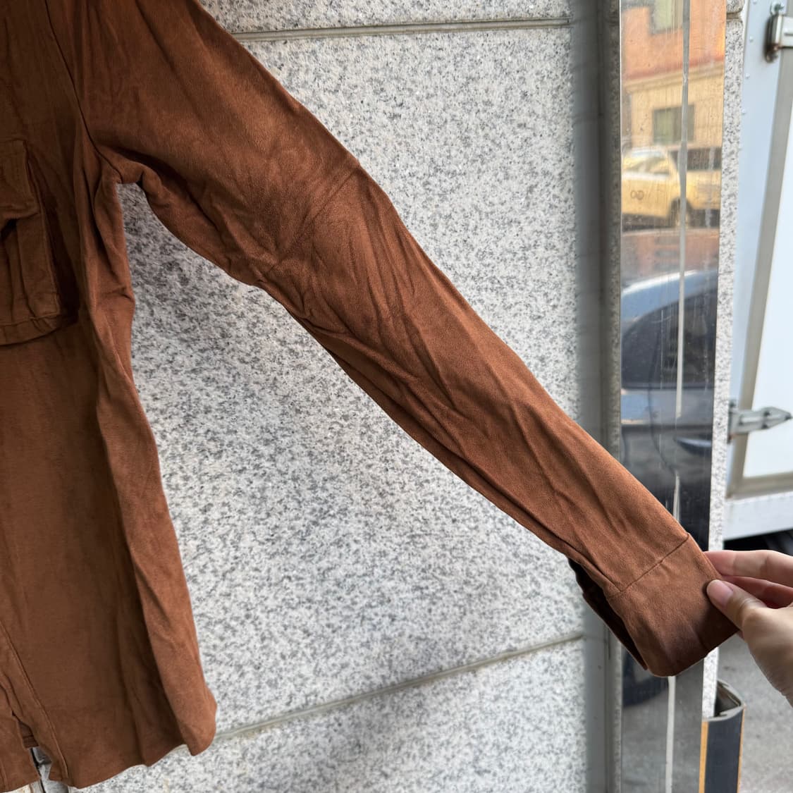 어나더샵 투포켓 웨스턴 스웨이드 셔츠 상품이미지8