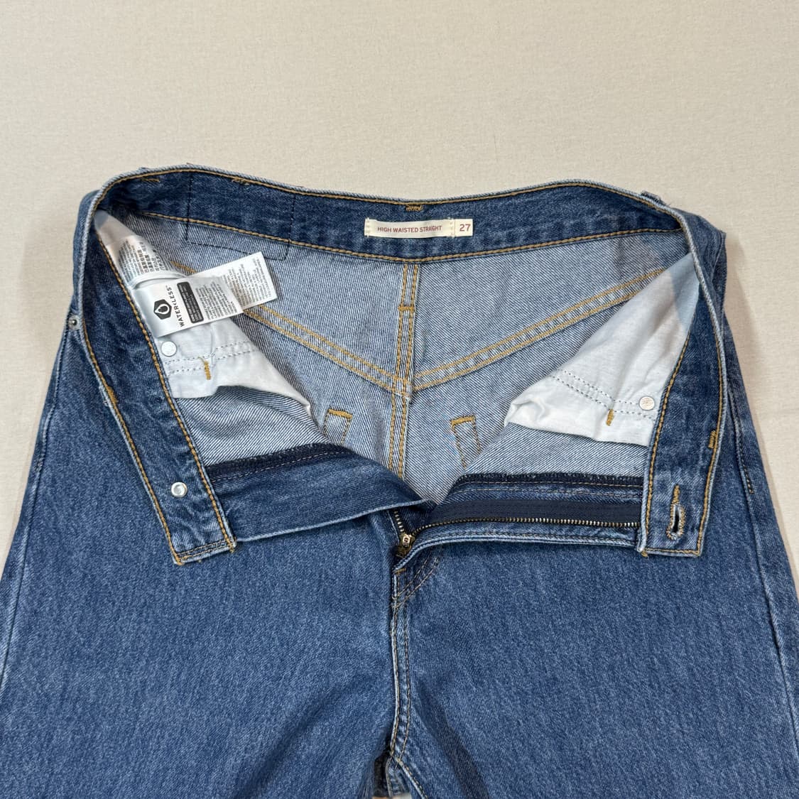 28inch) 리바이스 와이드 데님 팬츠 상품이미지7
