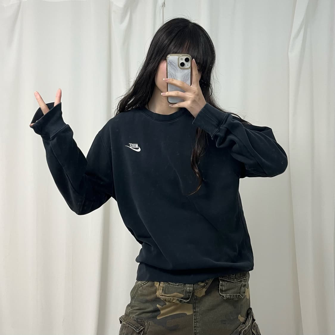 Nike black sweatshirt 상품이미지2